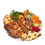 Lamb Shish & Chicken Shish Kebab 